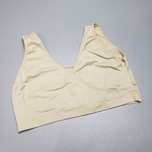 caramel cantina tan nursing bra women's size XL